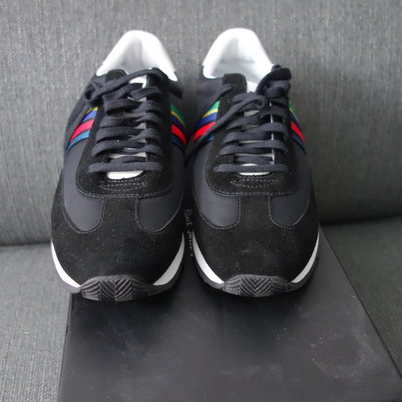 Paul Smith Prince Black Nylon Sneakers US Size 9 *Great Condition-Like New* - Picture 7 of 11